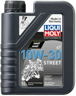 Liqui Moly Racing 4T Λάδι Μοτοσυκλέτας για Τετράχρονους Κινητήρες 10W-30 1lt