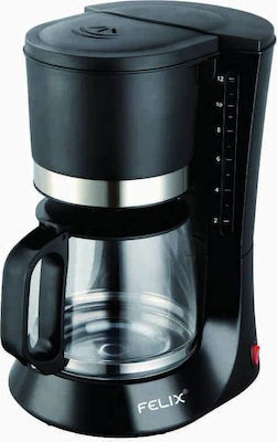 Felix Filter Coffee Machine 700W Black