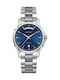 Hamilton Jazzmaster Day Date Ceas Bărbătesc 40mm Automat cu Argintie Brățară Metalică