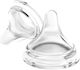 Lansinoh NaturalWaveTM Silicone Baby Bottle Teats Medium Flow for 3+ months 2pcs