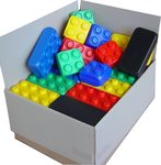 Esda Kunststoff Blocuri XXL Fun Block pentru 3+ Ani 53buc