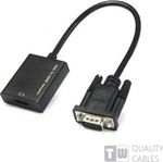 Converter VGA male to HDMI female 1pcs (16308)