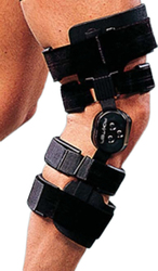 Donjoy Every Day LITE 4-Point Patellofemoral Splint Black