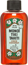 Monoi Tiki Tahiti Monoi Oil Crema protectie solara Ulei pentru Corp SPF3 60ml