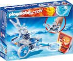 Playmobil Action Frosty Με Δίσκο Εκτόξευσης για 5+ ετών