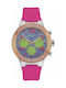 Guess W0772L4 Watch with Pink Rubber Strap W0772L4