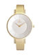 Obaku Uhr mit Gold Metallarmband V158LEGIMG