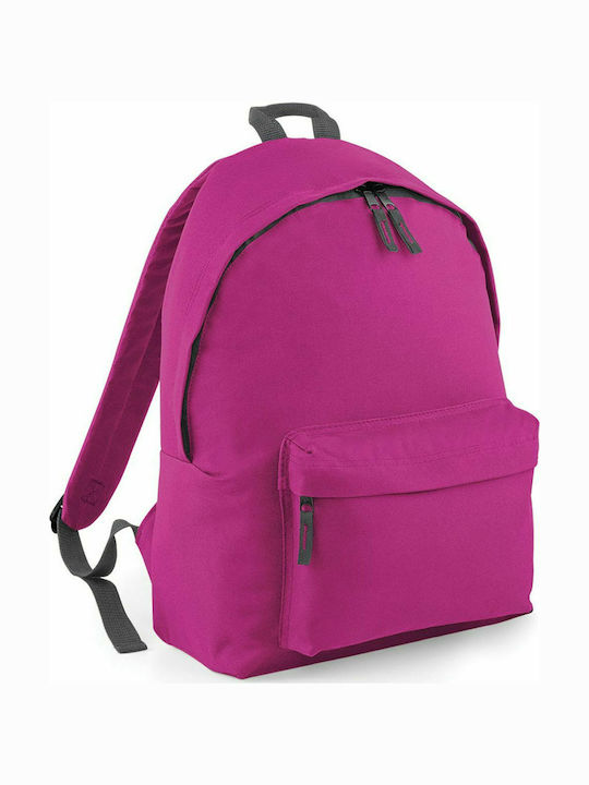 BagBase Original Fashion Backpack - Fuchsia/Graphit 18lt Φούξια