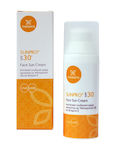 Therapis Sunpro Sun Cream Αντηλιακή Κρέμα Προσώπου SPF30 50ml