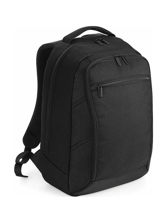 Quadra QD269 - Black Stoff Rucksack mit USB-Anschluss Schwarz 20Es