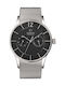 Obaku V175GMCBMC Watch with Silver Metal Bracelet V175GMCBMC