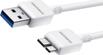 Samsung Regulat USB 3.0 spre micro USB Cablu Alb 1m (ET-DQ10Y0WE) 1buc