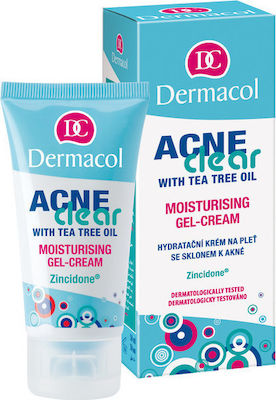 Dermacol Acneclear Acne , Blemishes & Moisturizing Day Gel Suitable for Oily Skin 50ml 4352A