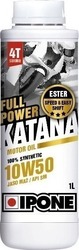 Ipone Full Power Katana Synthetic Motorcycle Oil for Four-Stroke Engines 10W-50 1lt