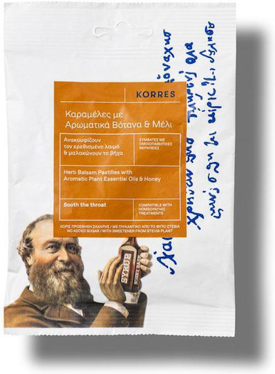 Korres Aromatische Kräuter & Honig Lutschtabletten 50g