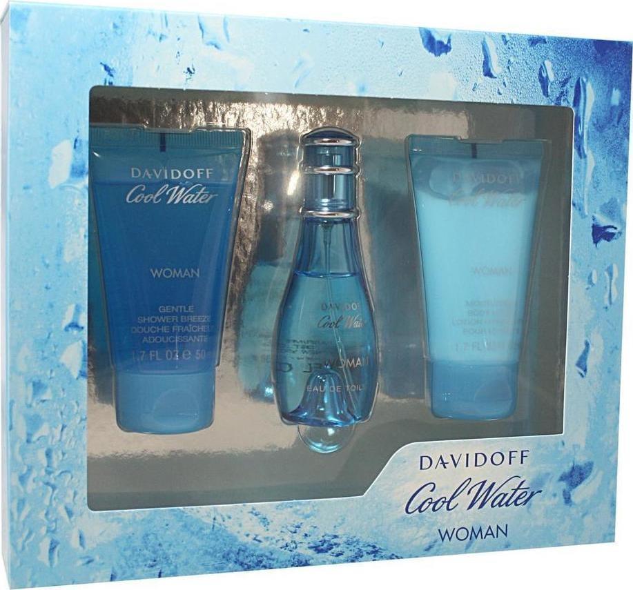 Davidoff Cool Water Woman Eau de Toilette 30ml & Shower Gel 50ml & Body