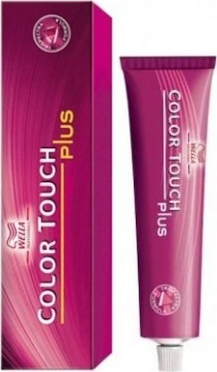 Wella Color Touch Plus Βαφή Μαλλιών 44/07 Καστανό Φυσικό Καφέ 60ml