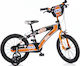 Dino Bikes BMX 16" Kinder Fahrrad BMX Orange