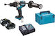 Makita Κρουστικό Δραπανοκατσάβιδο Μπαταρίας Brushless 18V 2x5Ah