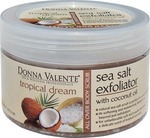 Donna Valente Sea Salt Scrub Σώματος Tropical Coconut 600gr