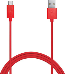 Puro Micro USB Cable C5 Regular USB 2.0 În Micro USB 1m Roșu