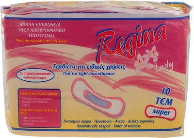 Regina Super Women's Incontinence Pad 10pcs