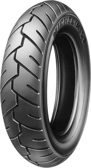 Michelin S1 Scooter Front Back Tyres 3-10 50 J Tubeless