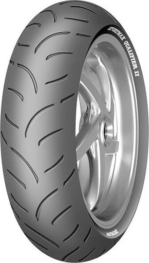 Dunlop Sportmax Qualifier II 200/50ZR17 75W Fără Cameră De Aer Sport Anvelopă Pentru Motociclete Partea Din Spate