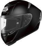 Shoei X-Spirit III Black Motorradhelm Volles Ge...