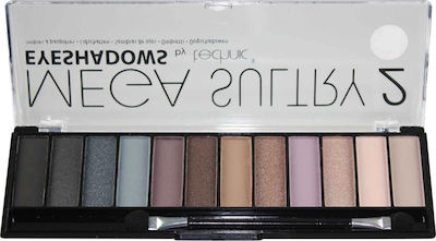 Technic Mega Sultry Eye Shadow Palette in Solid Form 2 18gr