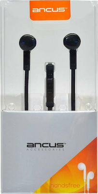 Ancus Viker 3.5 Stereo In-ear Handsfree with 3.5mm Connector Black