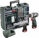 Metabo Powermaxx BS Basic Set Drill Driver Battery 10.8V 2x2Ah