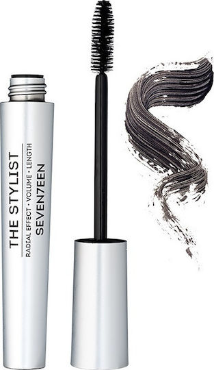Seventeen The Stylist Mascara für Band, Länge & Eisstockschießen 01 Black 9ml