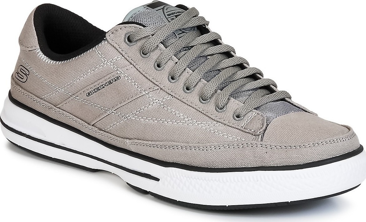 Skechers Canvas Lace Up 51033GRY Skroutz.gr