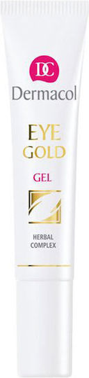 Dermacol Gold Eye Gel for Dark Circles 15ml