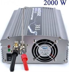 Inverter Αυτοκινήτου Τροποποιημένου Ημιτόνου 2000W για Μετατροπή 12V DC σε 220V AC