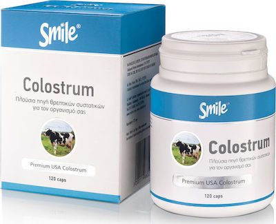 AM Health Smile Colostrum Συμπλήρωμα για την Ενίσχυση του Ανοσοποιητικού 120 κάψουλες