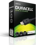 Duracell USB to Lightning Cable Black 2m (USB5022A)