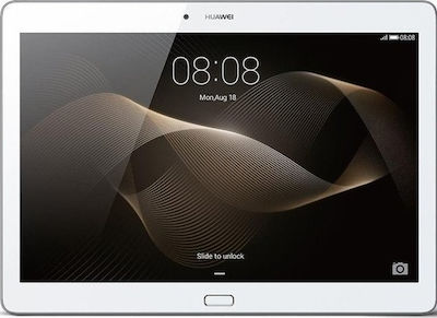Huawei MediaPad M2 10.1" Tablet με WiFi (2GB/16GB) Ασημί