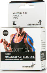 Anatomic Line Kinesiology Athletic Tape 5cm X 5m Μαύρο