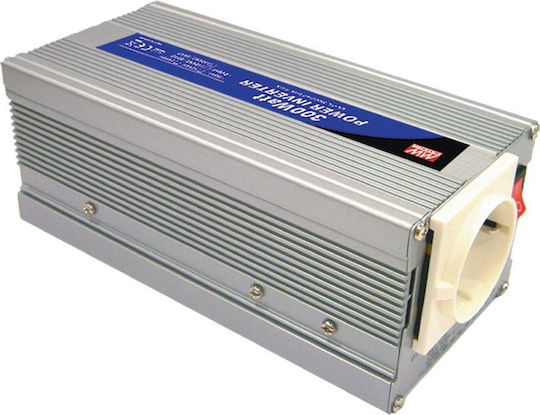 Mean Well A301-300-F3 Modified Sine Wave Inverter Power 300W with Nominal Input Voltage 12V Single Phase