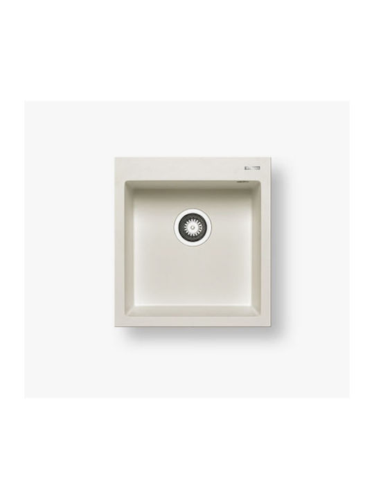 Pyramis Istros 1B 070043711 Drop-In Мивка от Си...