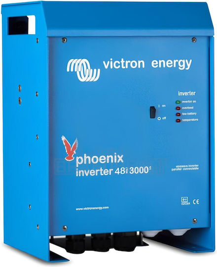 Victron Energy Phoenix 48/3000 Pure Sine Wave Inverter Power Supply with Nominal Input Voltage 48V Single Phase PIN483020000