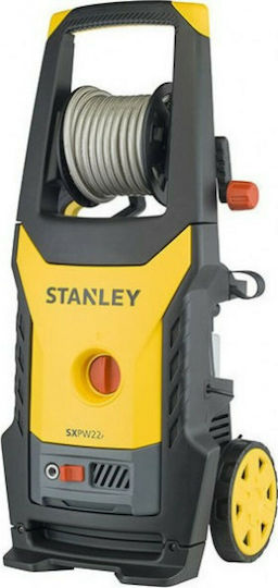 Stanley SXPW22E Pressure Washer Electric 2200W with Pressure 150bar and Metal Pump