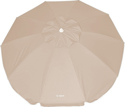 Escape Beach Umbrella Diameter 2.4m Beige