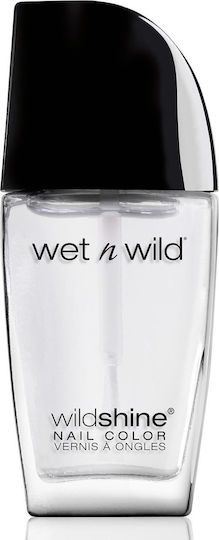 Wet n Wild Wild Shine Clear Protector Glossy Βερνίκι Νυχιών Μακράς Διαρκείας Διάφανο 12.3ml