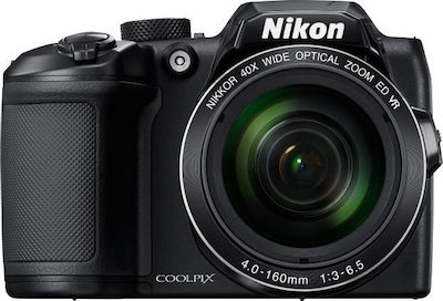 Nikon Coolpix B500 Compact Φωτογραφική Μηχανή 16MP Οπτικού Ζουμ 40x με Οθόνη 3" και Ανάλυση Video Full HD (1080p) Μαύρη