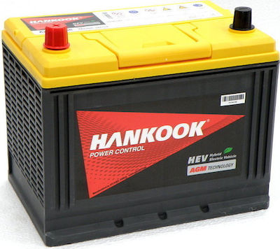 Hankook Μπαταρία Αυτοκινήτου UMF75B24LS με Χωρητικότητα 55Ah και CCA ...