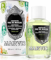 Marvis Concentrated Mouthwash Strong Mint Soluție Bucală Protecție Zilnică 120ml