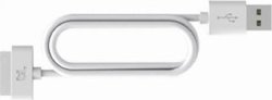 Bluelounge USB to 30-Pin Cable Λευκό 0.2m (EX-30-W)